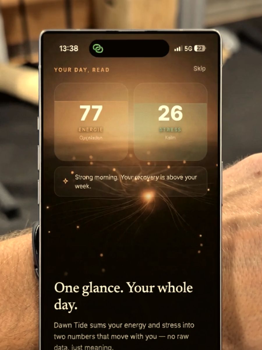 De BOD-app in gebruik, thuis